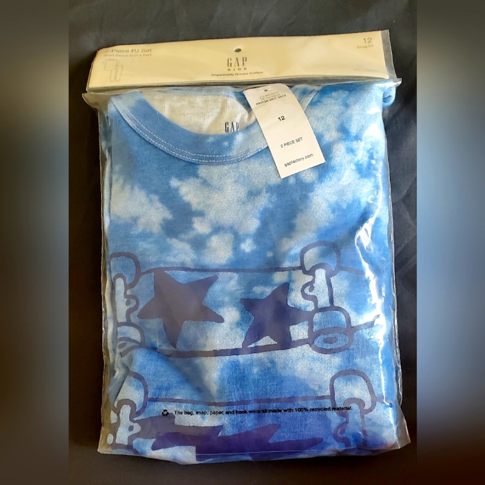 Gap Kids 2 piece boys cotton pajama set